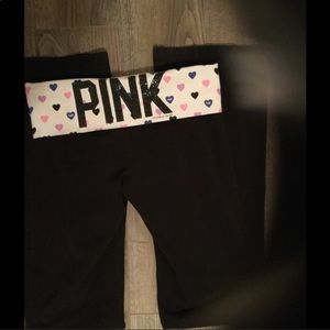 Vs Pink Leggings Pants Sequin